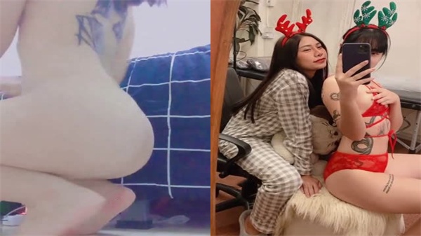 纹身清纯妹私房福利，巨乳骚穴被狂干内射合集